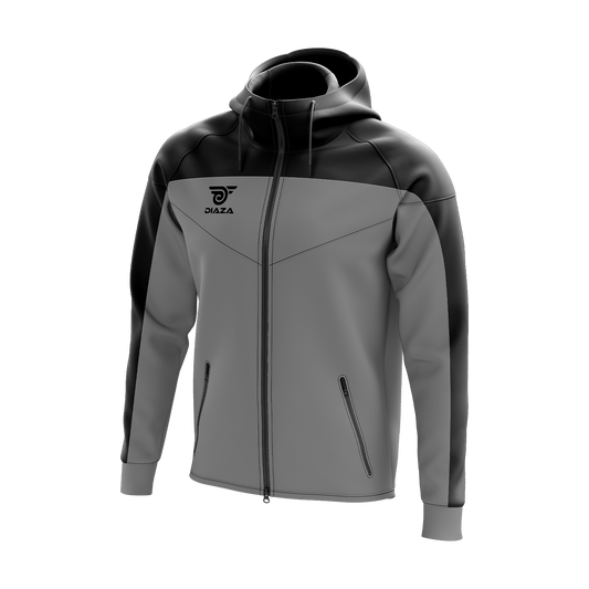 FULL ZIP UP JACKET ZONE GREY