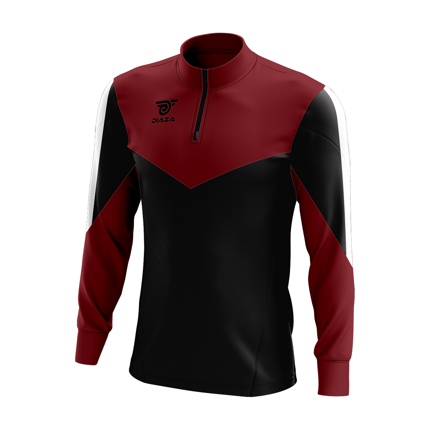 3/4 ZIP UP JACKET LAVA RED