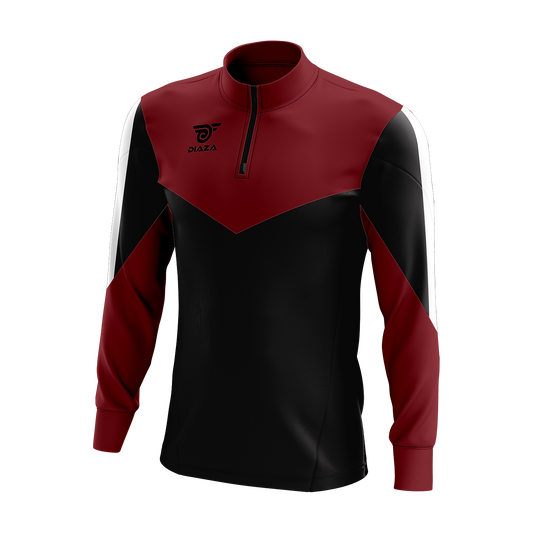 3/4 ZIP UP JACKET LAVA RED