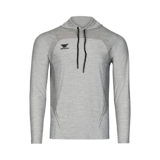 SUBA HOODED LONG SLEEVE GREY