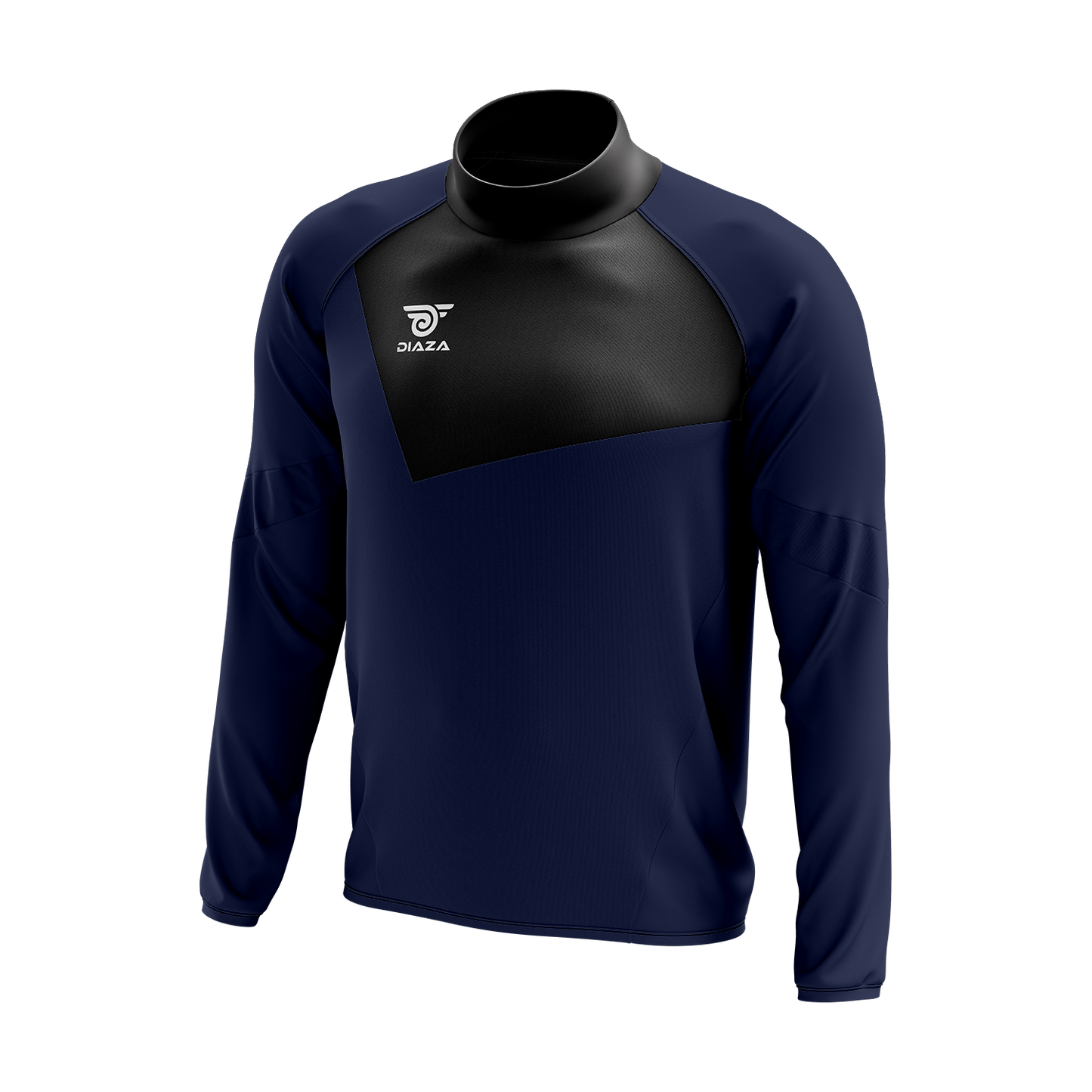 HIGH NECK SWEATER FROSTLINE BLUE