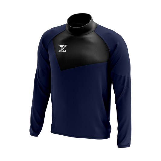 HIGH NECK SWEATER FROSTLINE BLUE