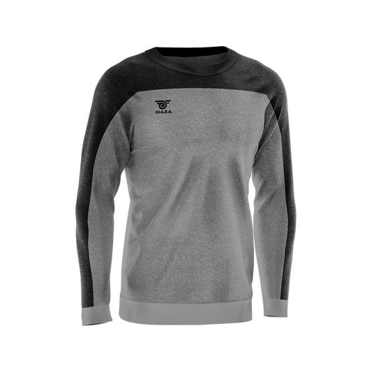 CREW NECK SWEATER ZONE GREY