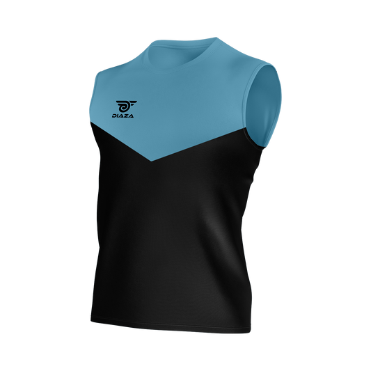 SLEEVELESS TRAINING LAVA SKY BLUE