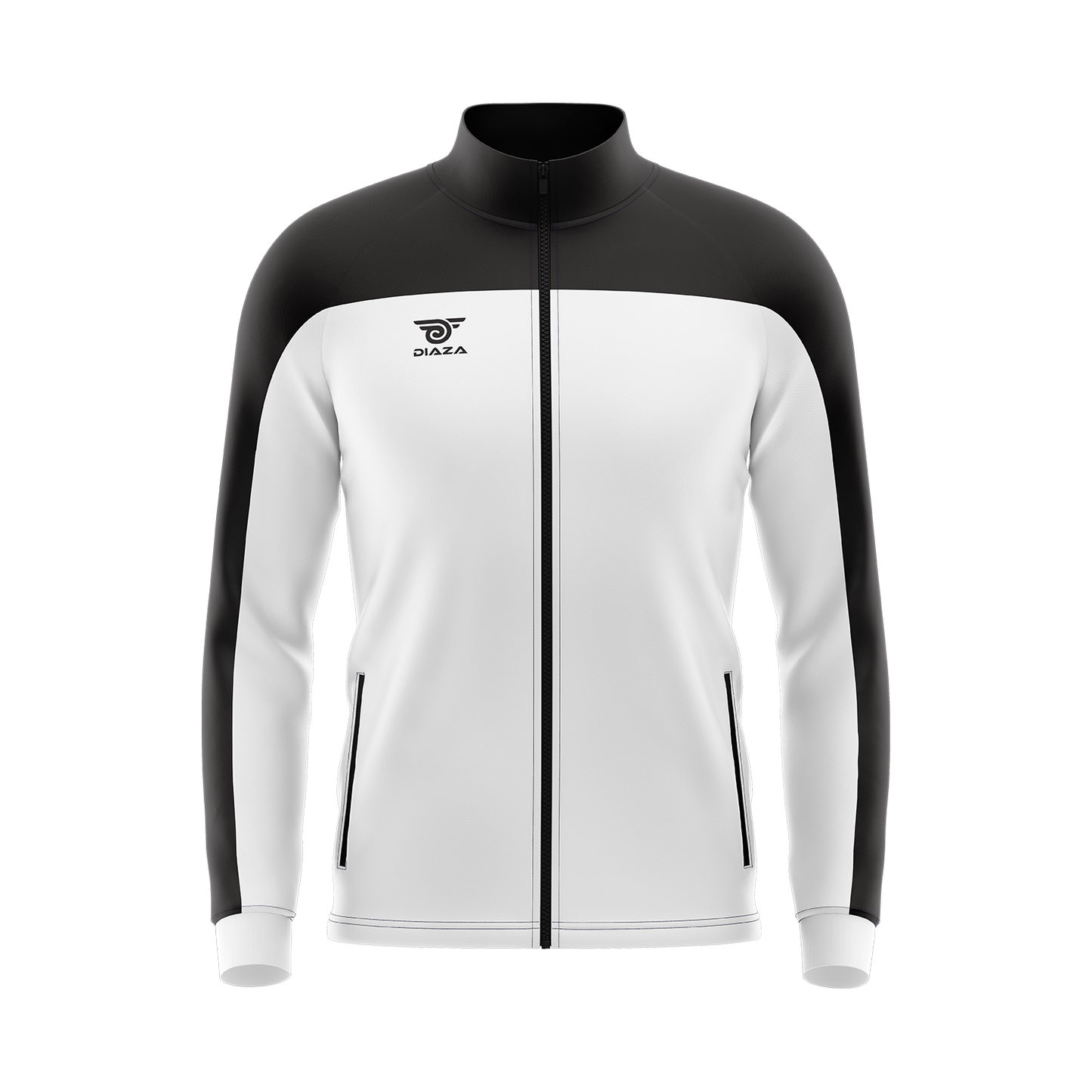 TRACK SUIT JACKET ZONE WHITE