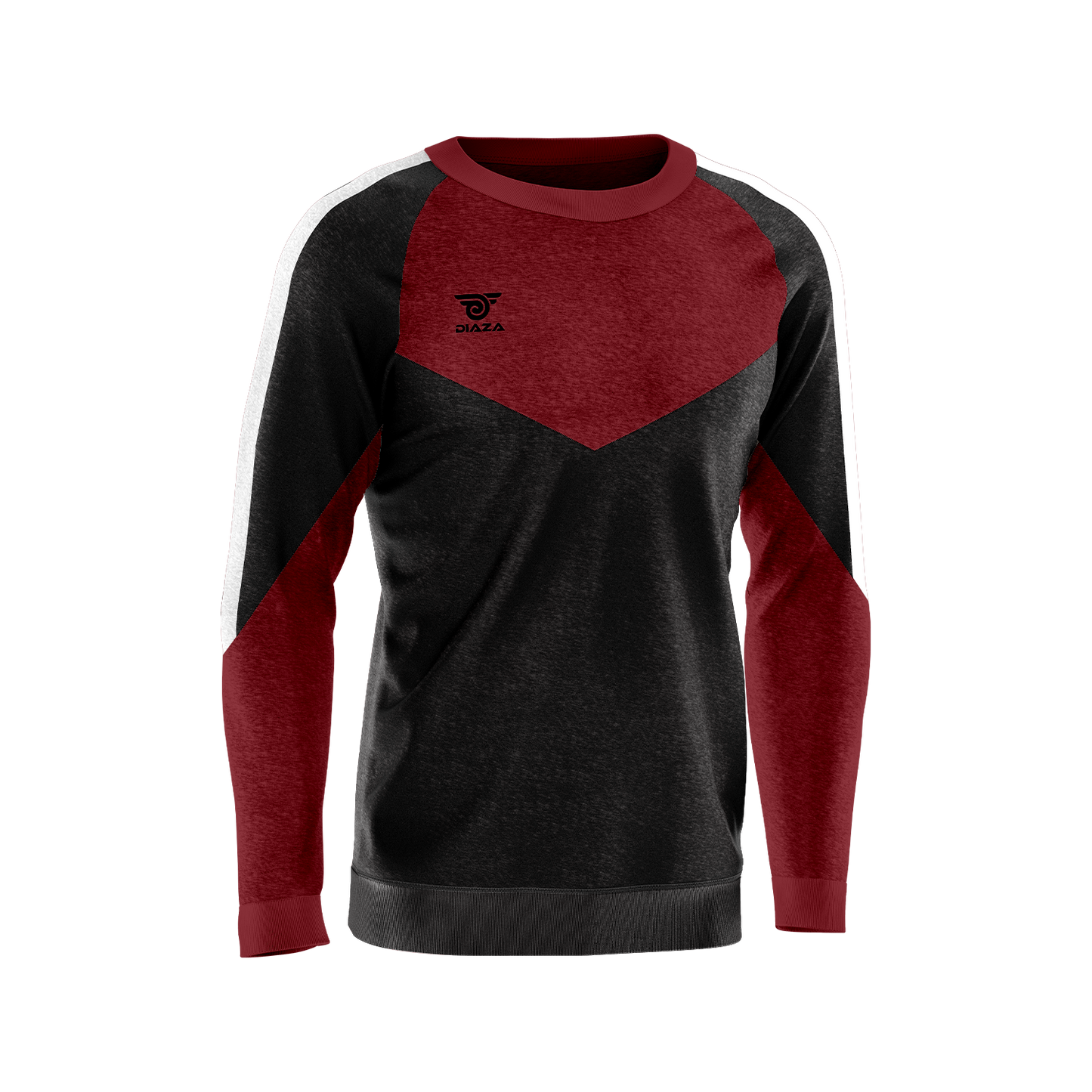 CREW NECK SWEATER LAVA RED