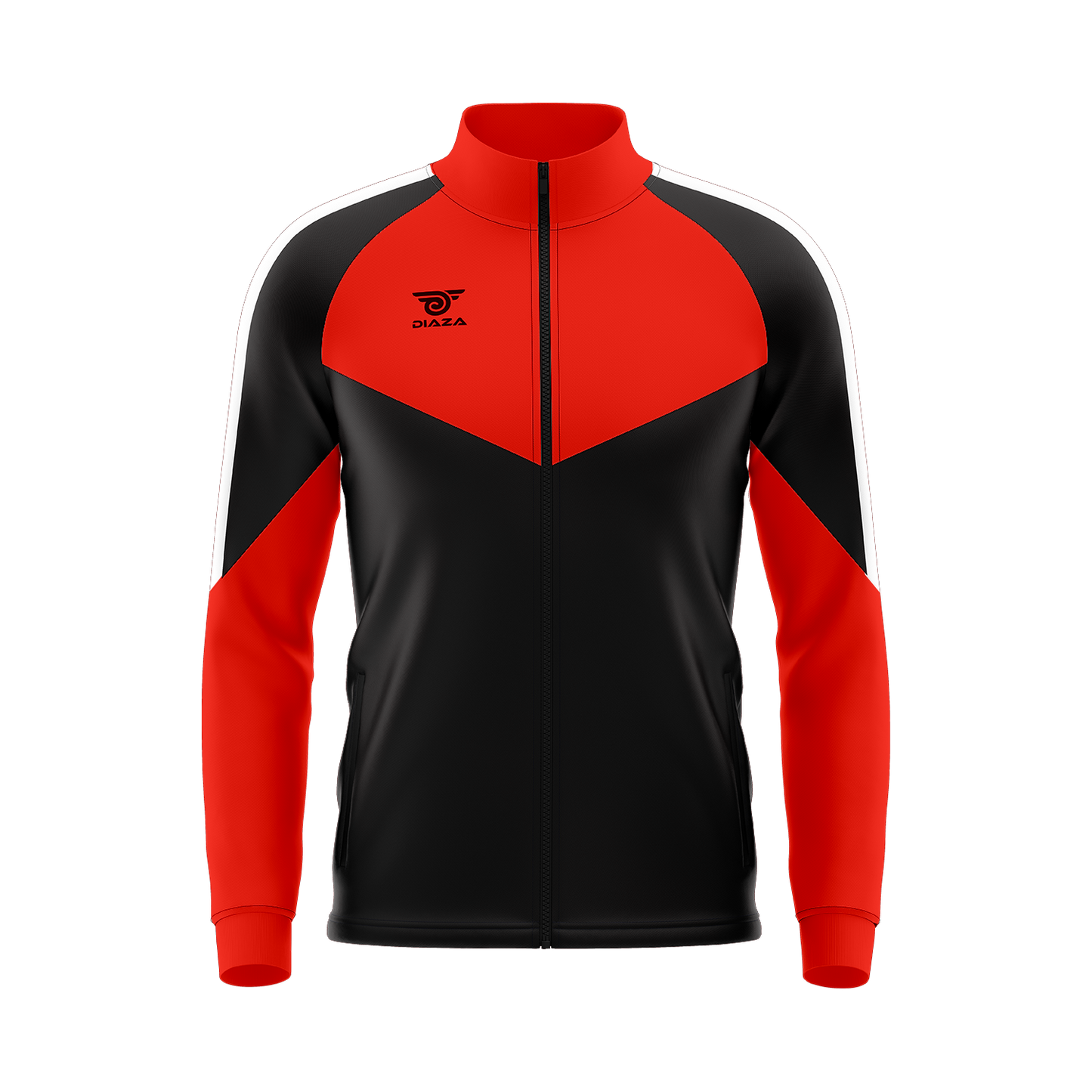 TRACK SUIT JACKET LAVA RED