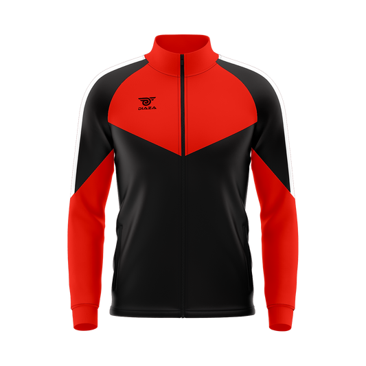 TRACK SUIT JACKET LAVA RED