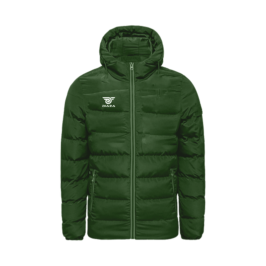 COMPLEX WINTERJACKET WITH HOODIE  GREEN