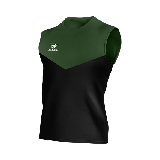 SLEEVELESS TRAINING LAVA GREEN
