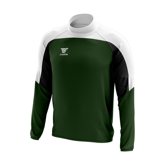 HIGH NECK SWEATER LEGACY GREEN