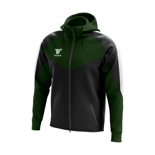 FULL ZIP UP JACKET LAVA GREEN