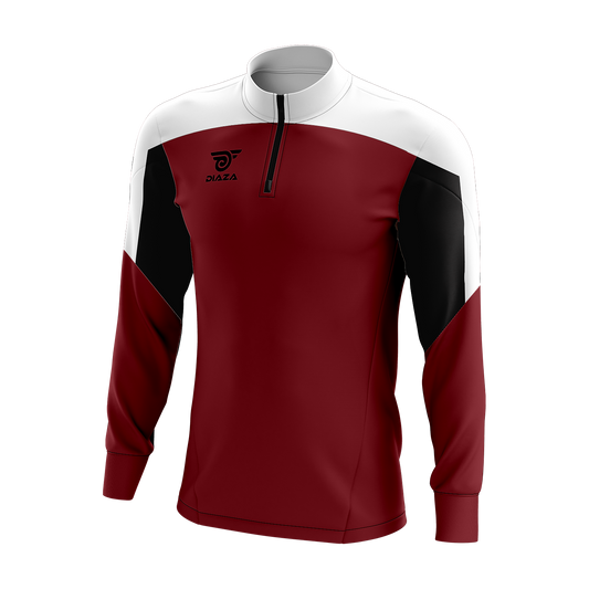 3/4 ZIP UP JACKET LEGACY RED