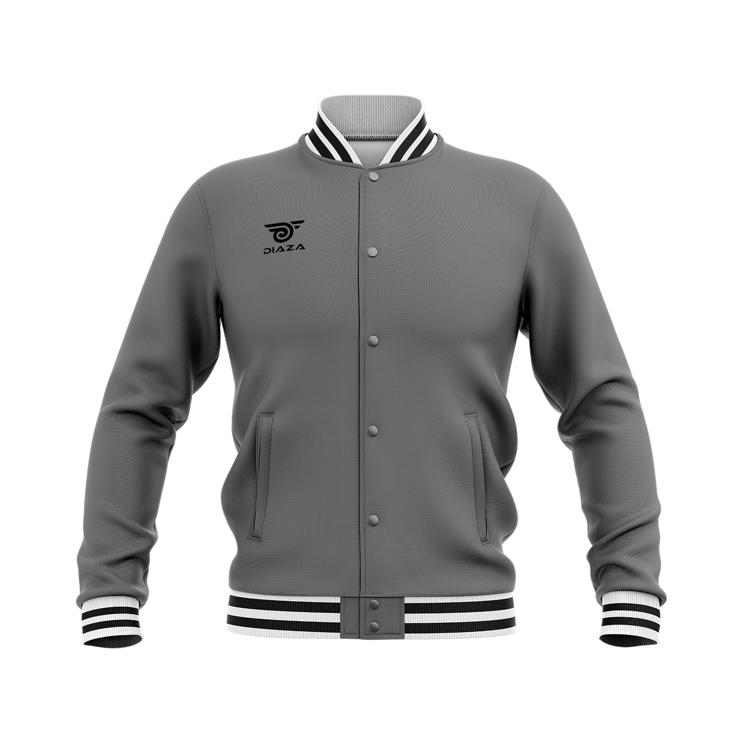 VARSITY JACKET GREY