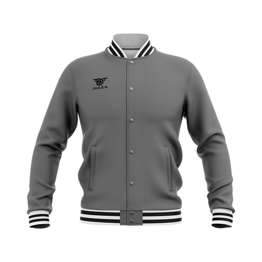 VARSITY JACKET GREY