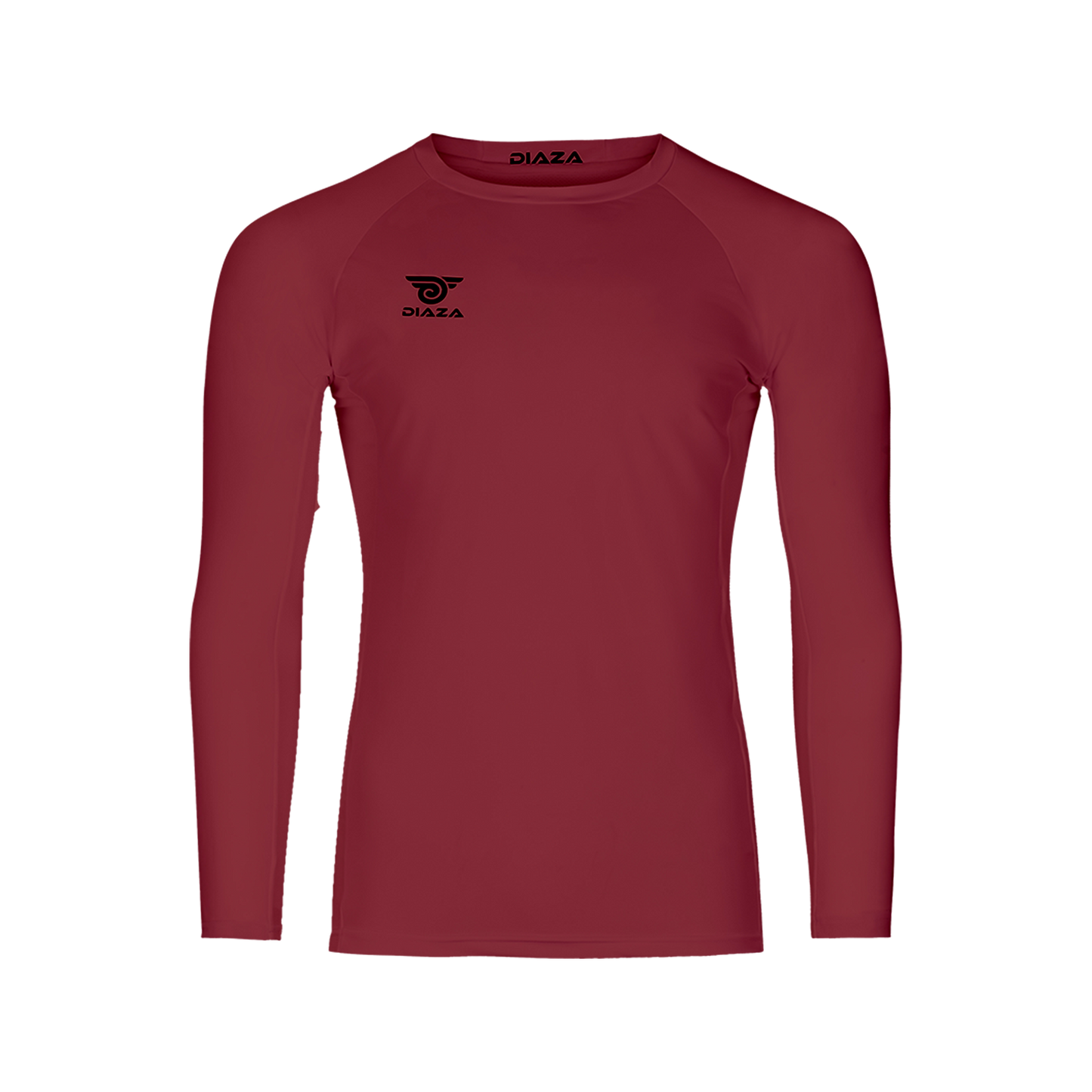 COMPRESSION UNISEX LONG SLEEVE SHIRT WINE