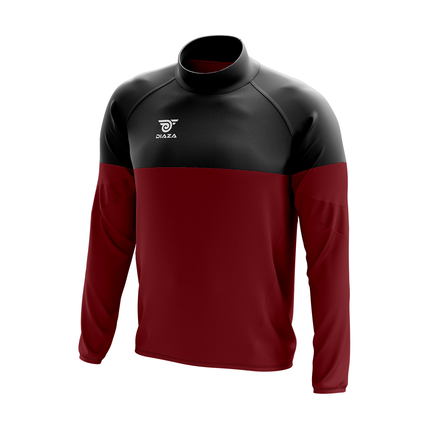 HIGH NECK SWEATER MOMENTUM RED