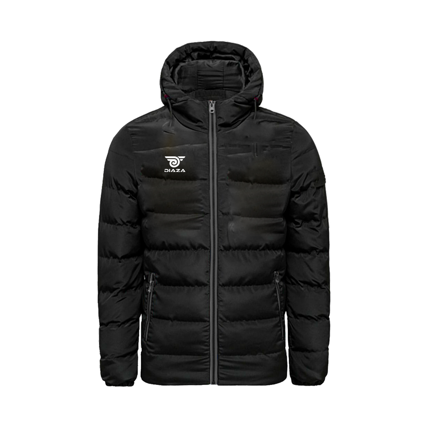 COMPLEX WINTERJACKET WITH HOODIE  BLACK