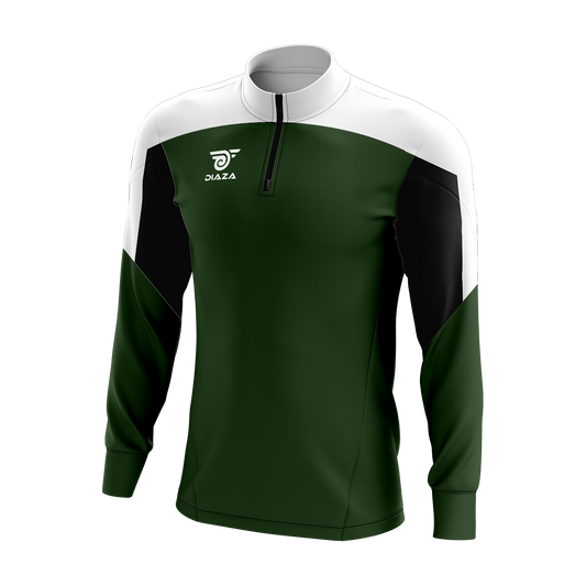3/4 ZIP UP JACKET LEGACY GREEN