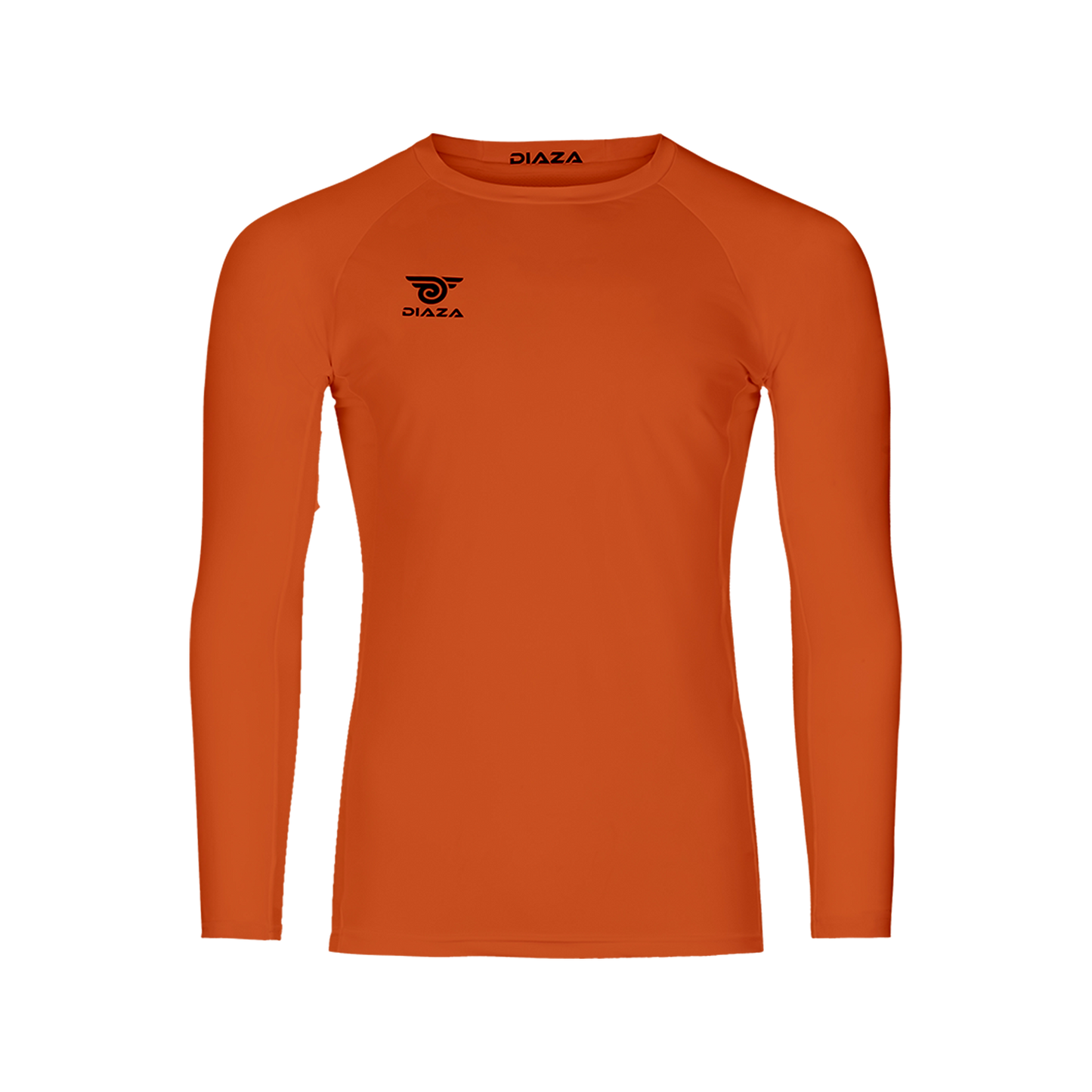 COMPRESSION UNISEX LONG SLEEVE SHIRT ORANGE