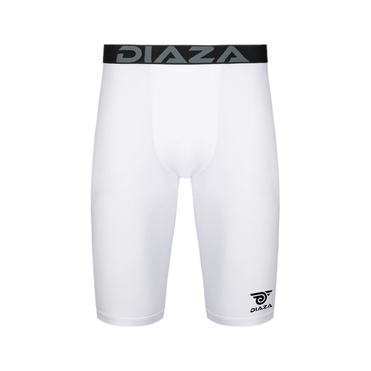 COMPRESSION UNISEX SHORTS WHITE