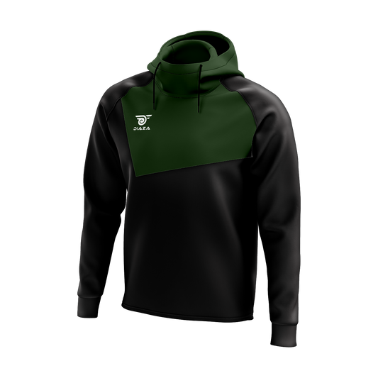 HIGH NECK HOODIE FROSTLINE GREEN