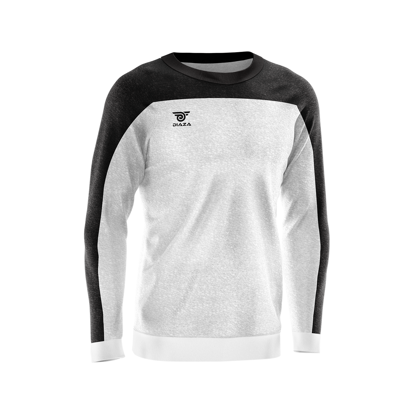 CREW NECK SWEATER ZONE WHITE