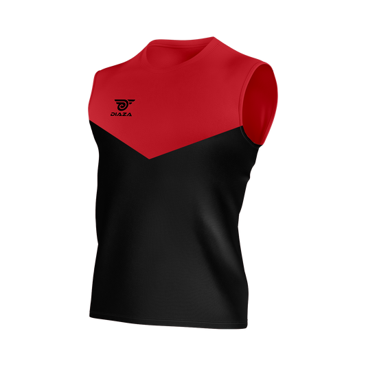 SLEEVELESS TRAINING LAVA RED